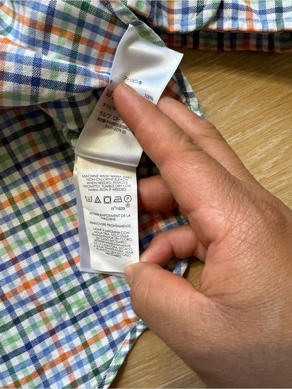 Polo by Ralph Lauren Men’s Multicolor Plaid Button-Down Shirt - White Base